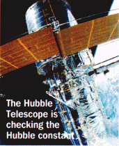 The Hubble Telescope checking the Hubble constant