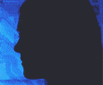 Profile in silhouette