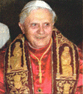 Ratzinger,now Pope Benedict XVI         