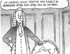 Newton Cartoon